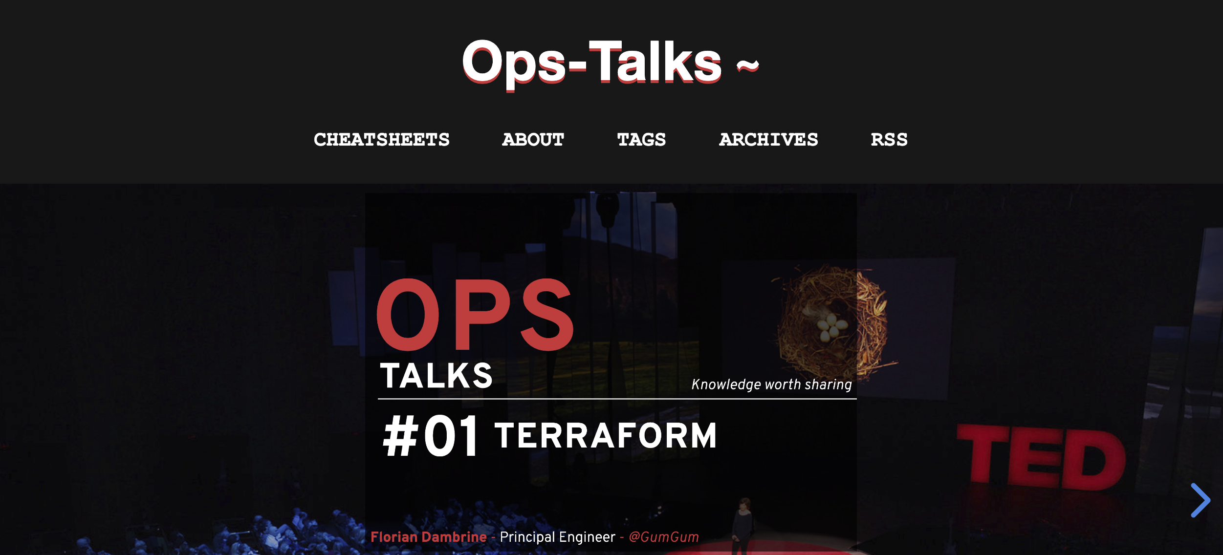 Ops-Talks #01